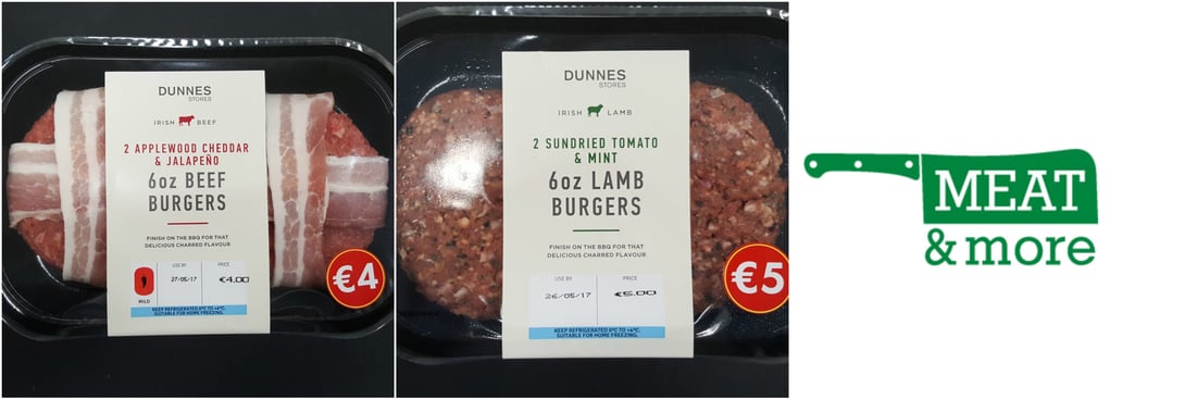 meat and more burgers ready to cook meals